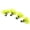 Fluorescent Yellow, variant on YAHHU 4pcs Fly Fishing Float Yarn Strike Indicators Drift Hook Positioning Bobbers, Pink