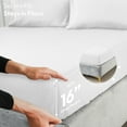 thumbnail image 5 of Lux Decor Collection Stripes 4 Piece Bedding Sets King with Flat Sheet and Fitted Sheet and Pillowcases, 5 of 10