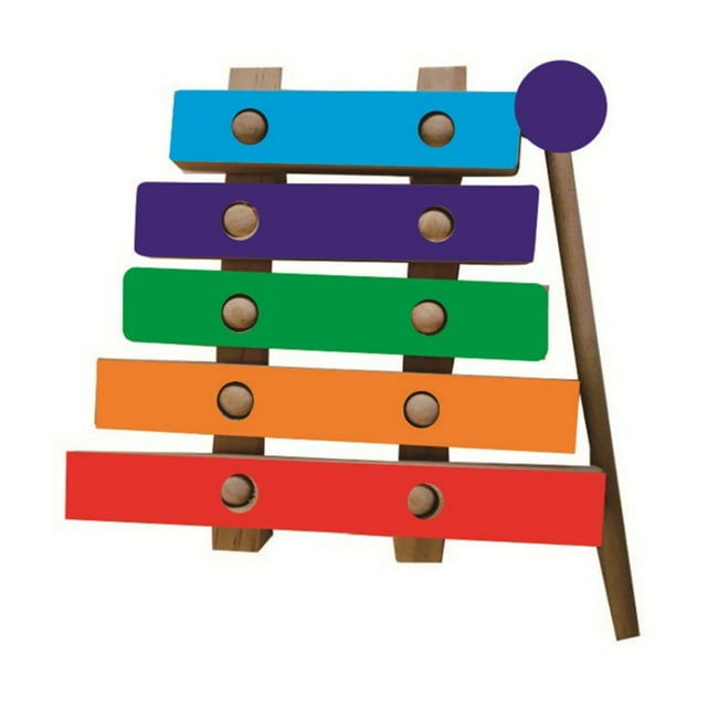 OULII Learning Toys Knocking Xylophone Toy Wood 1Pcs Imagination Development Brain Coordination