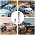 thumbnail image 4 of Mobutofu 1Pcs Lock Box U Shaped Iron Anti Theft Device for Cars 11.4X3.5X1.4In, 4 of 8
