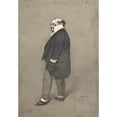 thumbnail image 3 of Henry Bonaventure Monnier 11x14 Black Modern Framed Museum Art Print Titled - The Society Man (Mr. Joseph Prudhomme) (1874), 3 of 5