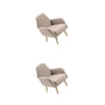 thumbnail image 1 of Muebles de casa de muñecas Vogacara Sillón Sofá Miniatura Gris Tipo 1 2Conjunto, 1 of 1