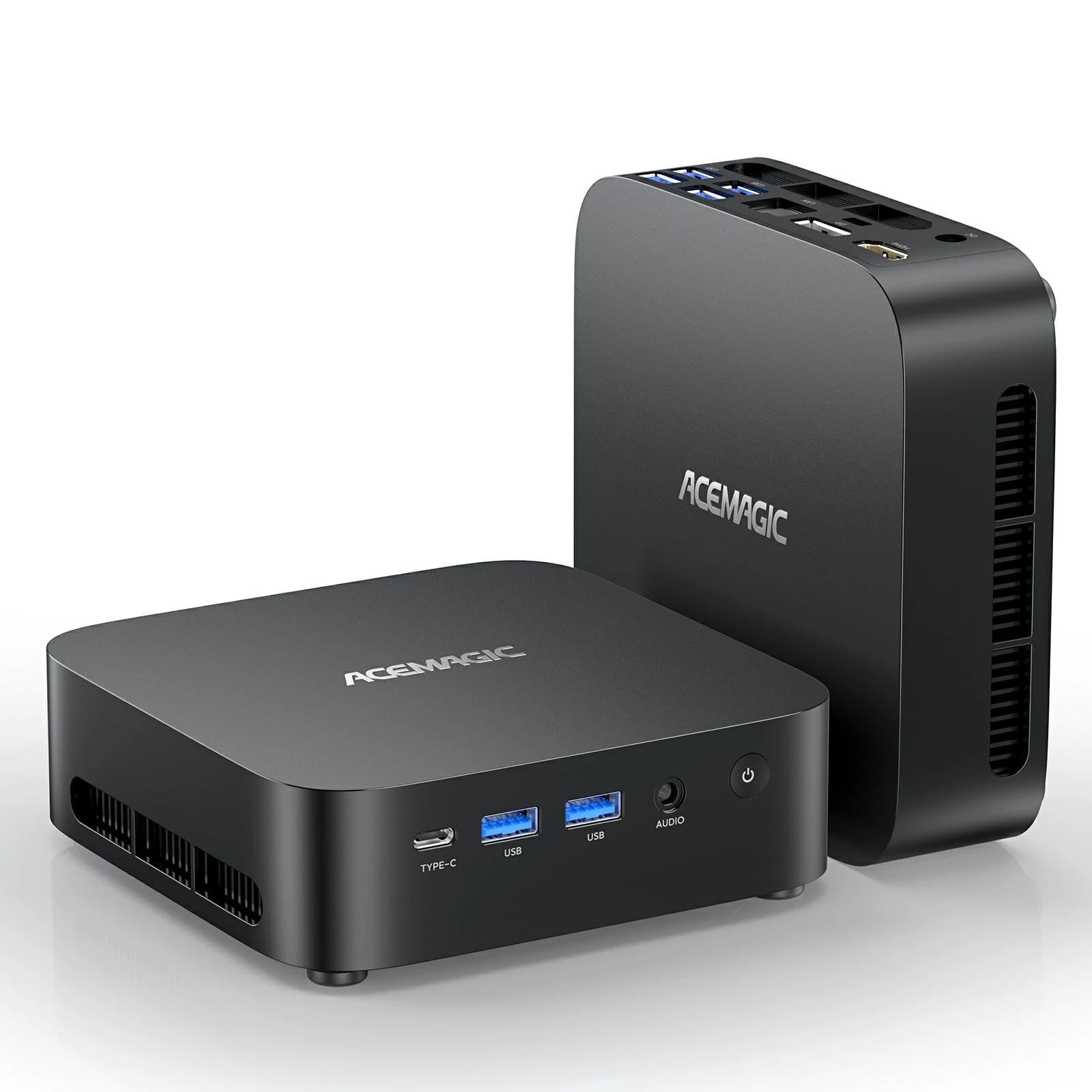 GMKtec Gaming Mini PC, AMD Ryzen 7 5825U 4.5GHz, 16GB RAM, 512GB