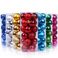 thumbnail image 5 of Christmas Balls Ornaments, 24 Pack Shatterproof Festive Wedding Hanging Ornaments Christmas Tree Decoration, 40mm, 5 of 5