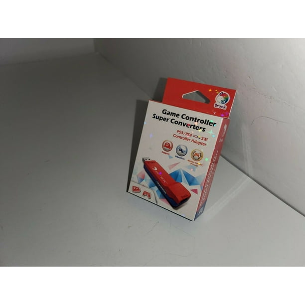 Brook Super converter adapter use PS3 or PS4 controller on Switch Wii U