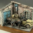 thumbnail image 2 of DIY Crafts Puzzles Wood European Ruins House Architecture 1:35 Scale Sand Table Scene Diorama, 2 of 8