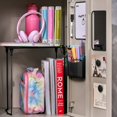 thumbnail image 7 of LockerMate 7-Piece Locker Organizer Kit, Includes Locker Shelf, Mirror, Whiteboard, Storage Cup & Dry Erase Marker - Black, 7 of 7
