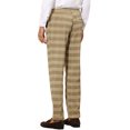 thumbnail image 3 of Lars Amadeus Plaid Casual Pants for Men's Slim Fit Tapered Checked Trouser, 3 of 5