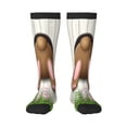 thumbnail image 1 of Balery Brown Bunny Calcetines novedosos Calcetines deportivos Calcetines hasta la rodilla Calcetines de algodón Calcetines originales y geniales, 1 of 6