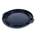 thumbnail image 2 of CookKing - Master Grill Pan, Korean Traditional BBQ Grill Pan - Stovetop Nonstick Indoor/Outdoor Smokeless BBQ Cast Aluminum Grill Pan, 2 of 5