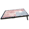 thumbnail image 3 of Tropical American Flag Cornhole Game Set - Patriotic Bag Toss Game - 8 Bags Included - Wooden Boards, 3 of 6