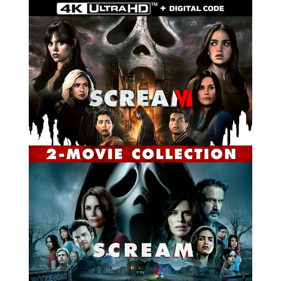 Scream 2 Movie Collection (Scream / Scream 2022) (DVD) (Walmart Exclusive)