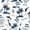 White Navy, variant on Erosebridal Coral Sea Turtle Twin Quilt Set,Tropical Fish Underwater Twin Coverlet Set For Boys,2-Piece