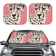 thumbnail image 2 of Fotbe Pink Cheetah Art Juego de 2 Piezas de Parasoles para Parabrisas | Bloqueador Solar para Auto | Accesorios Plegables para Protección Solar Interior-Medium, 2 of 6