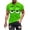 Green, variant on Men's Funny Smile Face Graphic T-Shirt, Novelty Cartoon Short Sleeve Crew Neck Casual Summer Top, M-4XL
