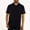 Black, variant on MenÕs Performance Polo Shirt - UPF 50+ Sun Protection - Resort Polo in Turf Green