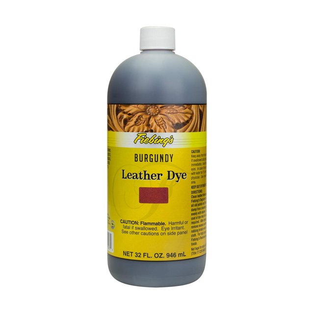 Tinte para Cuero Fiebing's Borgoña a Base de Alcohol 946 ml