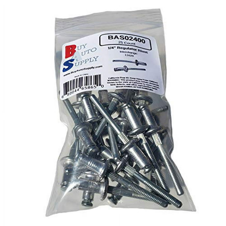 25 Pack) 1/4