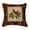 Cardinal Design, variant on Holiday Christmas Poinsettia Design 18" X 18" Throw Pillow