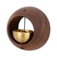 thumbnail image 1 of Timbre de madera para comerciantes, estilo japonés, redondo, decorativo, pequeño. Marron oscuro, 1 of 8