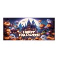 thumbnail image 1 of Bannière de Garage d'Halloween Accents Inquiétants Matériau en Tissu Résistant aux Intempéries Durable Réutilisable Facile à Installer pour Fête d'Halloween Extérieur Intérieur, 1 of 1