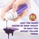 thumbnail image 3 of Purple teeth whitening toothpaste cleans teeth stains and bad breath, protects, 3 of 5