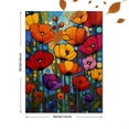 thumbnail image 3 of Qisvanset Walking Couple Oil Painting Canvas Print 12x16 Inch Cafe Decor, 3 of 8