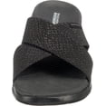 thumbnail image 4 of Sandalia Slide Skechers On-the-Go 600 Glistening para mujer, color negro, 4 of 7