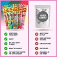thumbnail image 3 of Sour Power Assorted Candy Straws, 1.75 oz (Pack of 6) Variety, Six Flavors Sour Straws Since 1985, Strawberry Green Apple Watermelon Rainbow Blue Raspberry, Vegan Soft Ch, 3 of 9