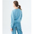 thumbnail image 5 of Aeropostale Womens Brushed Pajama Sweater, Blue, Juniors, Small, 5 of 5