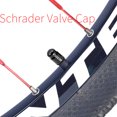 thumbnail image 5 of Bicicleta 2 tapas de vástago de Ndcxsfigh válvula de de aluminio para de carretera MTB (negro americano), 5 of 5