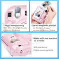 thumbnail image 4 of Étui Transparent pour Fujifilm Fuji Instax Mini 12/Polaroid Mini 12 Caméra - Étui de Protection Rigide en PVC, 4 of 5