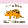 thumbnail image 2 of CafePress - I'm A Little Brothersaurus Infant Bodysuit - Baby Light Bodysuit, Size Newborn - 24 Months, 2 of 4