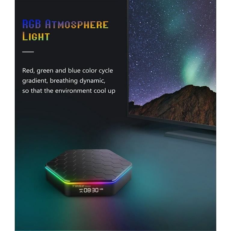 T95Z Plus 6K HD TV Box - Android 12.0, A53 Quad Core, 4GB