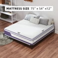 thumbnail image 5 of 14 inch Hybrid Mattress Memory Foam Coil Full Medium Mattresses Comfort Support Breathable Sleep, 5 of 8