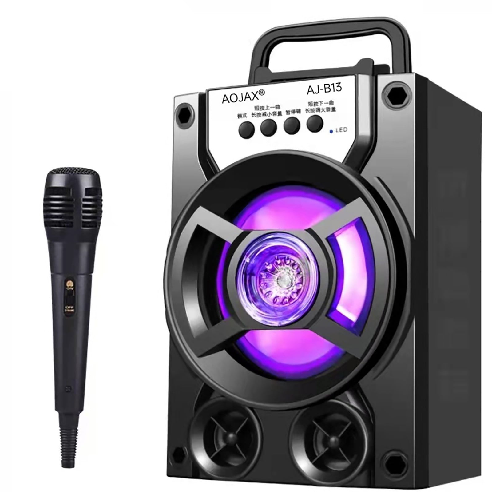 cvlncycling Clearance Bluetooth Speaker Waterproof,Bluetooth Speaker for TV,Wireless Bluetooth Speaker Outdoor Portable High Volume Subwoofer Card Audio,for Family Gatherings and Outdoor
