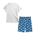 thumbnail image 2 of Pijama Fifa para Caballero, Cuello Redondo Manga Corta con Short Blanco Talla EG, 2 of 4