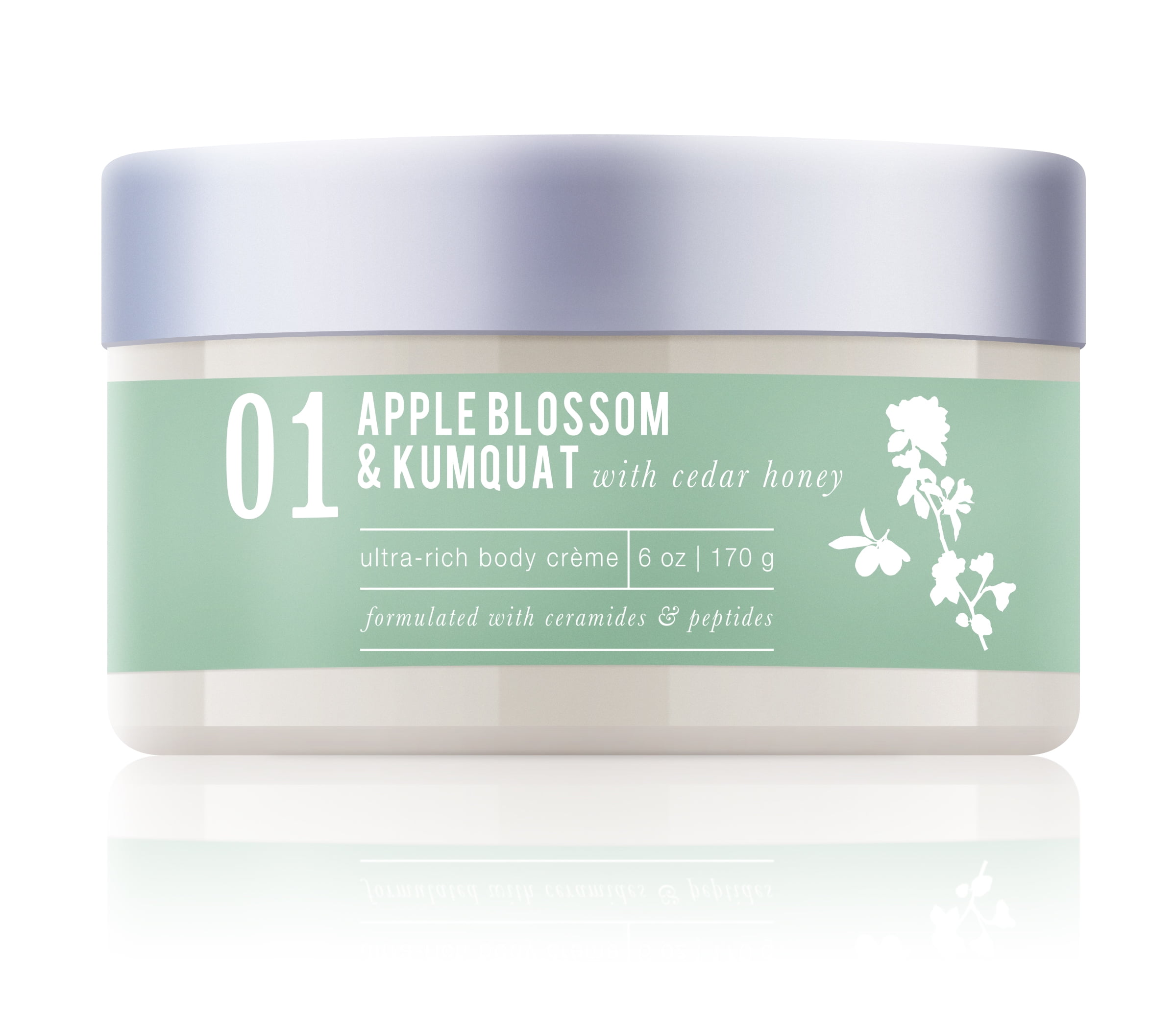 ME! Bath Ultra Rich Body Cr?me, Apple Blossom & Kumquat With Cedar Honey, 6 Oz