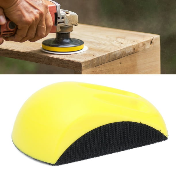 Nylon Foam Polishing Pad Lightweight Hand Sanding Block For
