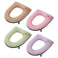 thumbnail image 6 of Soft Warm Foam Toilet Seat Cushion, Universal Fit for Round Elongated Toilets, Washable Non-Slip Design, Keeps You Comfortable Winter, Easy to Install Without Tools, C, 1pc, 6 of 6