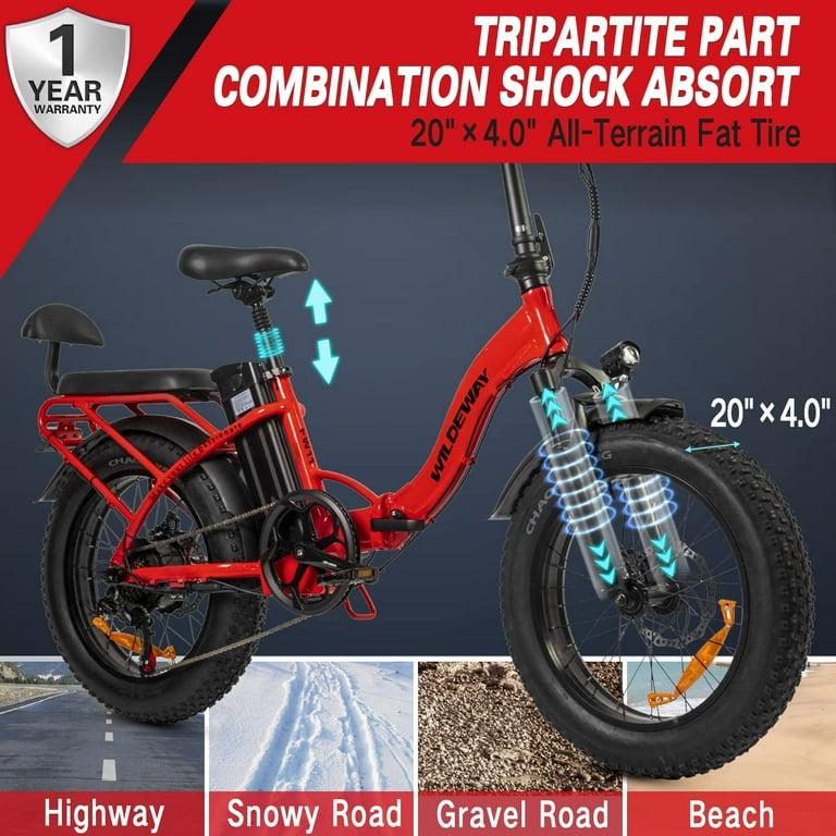 Igo fat folding sales bike