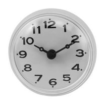 Wmool Shower Bathroom Bath Kitchen Silicone Wall Clocks Waterproof Suction Cup UK