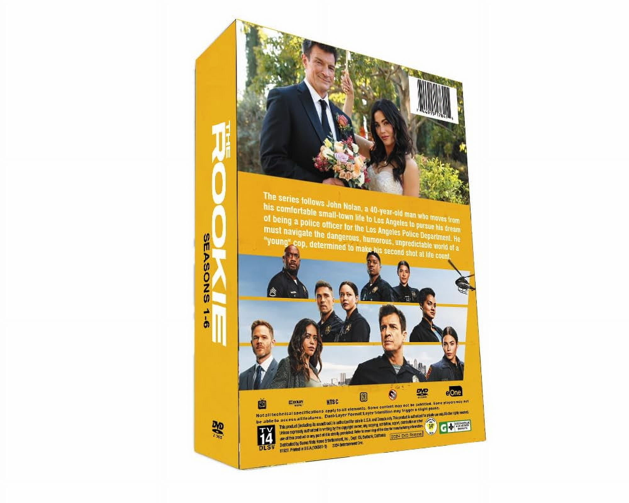 The Rookie Complete Series Seasons 1-6 (DVD) - Walmart.com