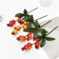 thumbnail image 4 of Simulated pomegranate fruit branch berry simulated flower home decoration, 4 of 10
