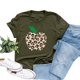 thumbnail image 3 of Gibobby Camisas De Vestir Top de blusas con estampado de y para mujer Camiseta de manga larga de Navidad（Verdinegro， XXL), 3 of 4