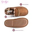 thumbnail image 3 of Jessica Simpson Women's Plush Microsuede Scuff Slipper with Chain Embellishment, 3 of 9