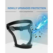 KingFurt Full Face Super Protective Mask Anti-Fog Shield Safety Transparent Head Cover