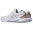 thumbnail image 3 of Zapatillas de Pickleball ASICS Gel-Dedicate 8 para Mujer Blanco/Violeta Talla 11.5, 3 of 9