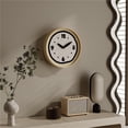 thumbnail image 4 of Reloj de pared silencioso con forma de grafiti estilo crema, funciona a pilas, fácil de combinar, 4 of 5