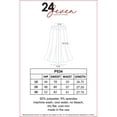 thumbnail image 4 of 24seven Comfort Apparel Plus Size Classic Knee Length Black Skirt With Pockets, 4 of 4
